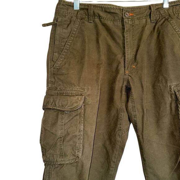 LLBean Sz 34x30 Natural Fit Cargo Pants Cabincore Outdoor Heritage Classic - Picture 3 of 12